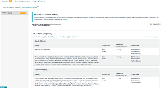 Cài đặt template ship hàng cho cửa hàng của bạn