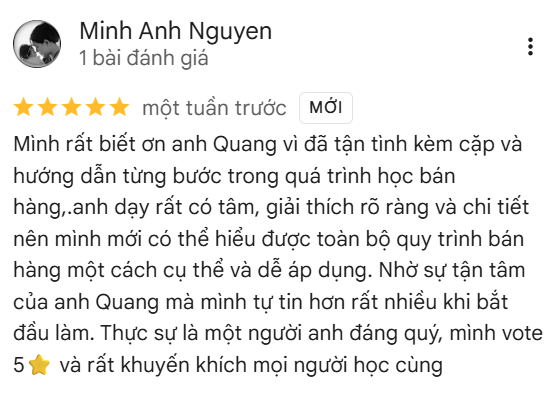 Học viên Etsy LeLife