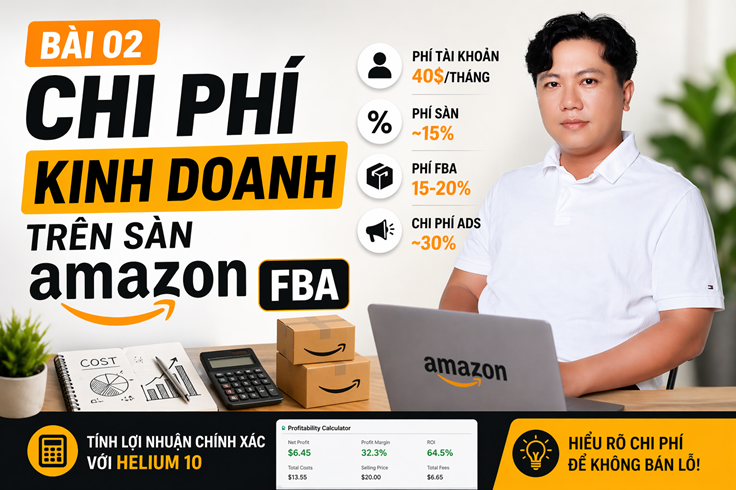 Tính Chi Phí lợi nhuận Kinh Doanh Trên Amazon FBA